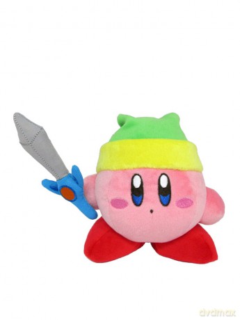 Kirby Pluszowa Figurka Kirby z Mieczem 12 cm