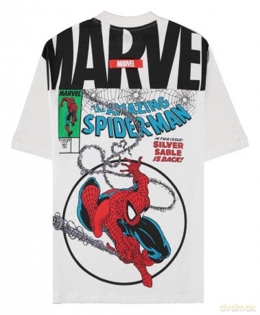 Marvel T-Shirt Spider Man Split Comic Size S