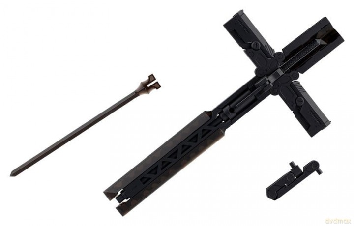 Megalomaria Unlimited Universe Plastic Model Kit Accessory Set Metamorphose Unit Grave Arms 2 Black Ver.