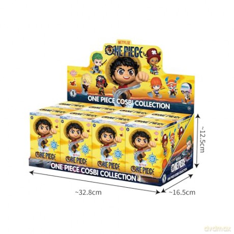 One Piece Cosbi Mini Figures 8 cm Blind Box Display (8)