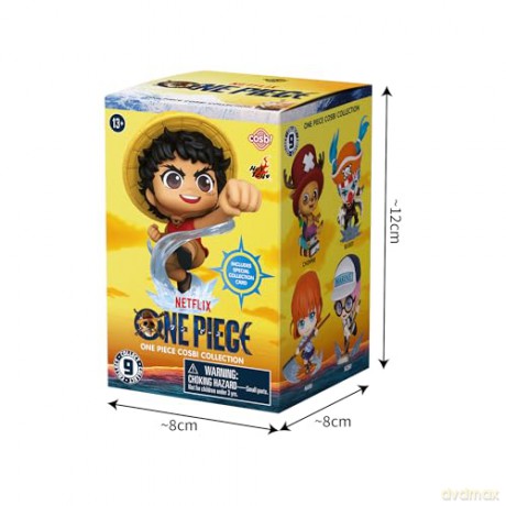 One Piece Cosbi Mini Figures 8 cm Blind Box Display (8)