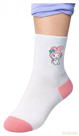 Sanrio Socks My Melody Cosmetic Long 36-40