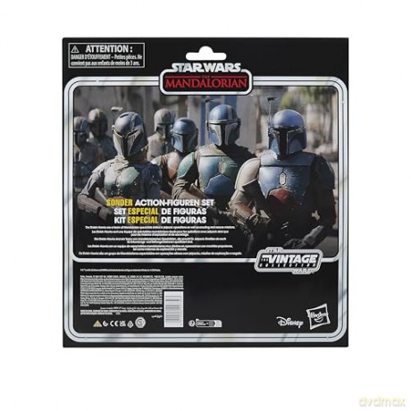 Star Wars The Mandalorian Vintage Collection Action Figure 4-Pack Mandalorian Shriek-Hawk 10 cm