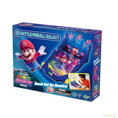 Super Mario game Galaxy Movie Battle Pinball