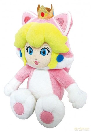 Super Mario Pluszowa Figurka Cat Peach 22 cm