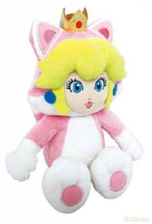 Super Mario Pluszowa Figurka Cat Peach 22 cm