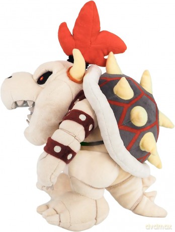 Super Mario Plush Figure Dry Bowser 32 cm