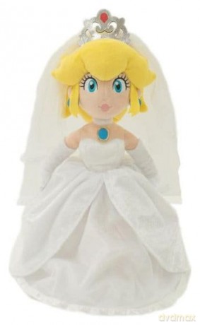 Super Mario Pluszowa Figurka Princess Peach Wedding 40 cm