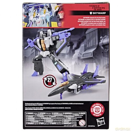 The Transformers: The Movie Studio Series Voyager Class Action Figure Skywarp 17 cm