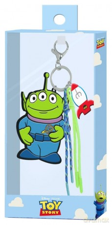 Toy Story Charm Keyring Alien