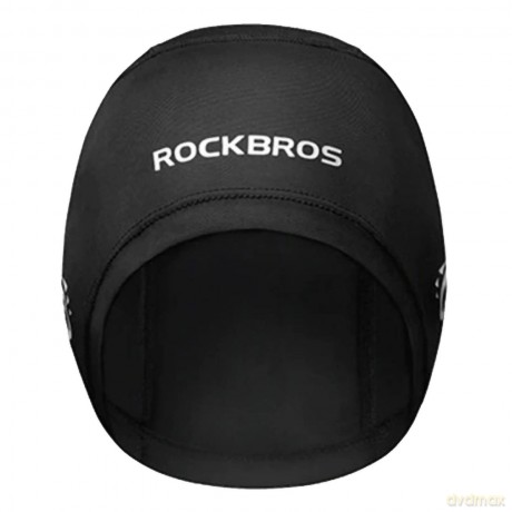 Czapka kolarska Rockbros YPP037 z wycięciami na okulary - czarna