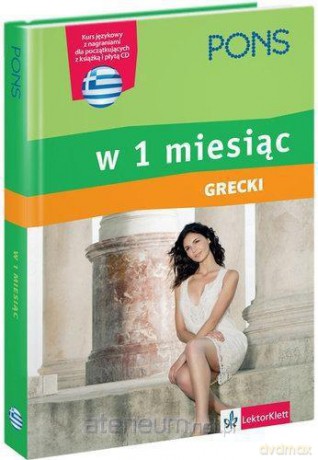 Grecki w 1 miesiąc PONS [KSIĄŻKA]+[CD]