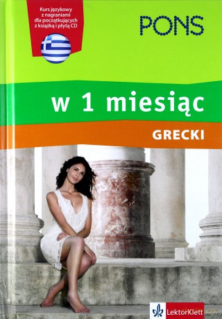 Grecki w 1 miesiąc PONS [KSIĄŻKA]+[CD]