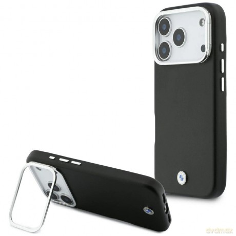 Etui BMW M Sign Metal Logo MagSafe na iPhone 17 Pro - czarne