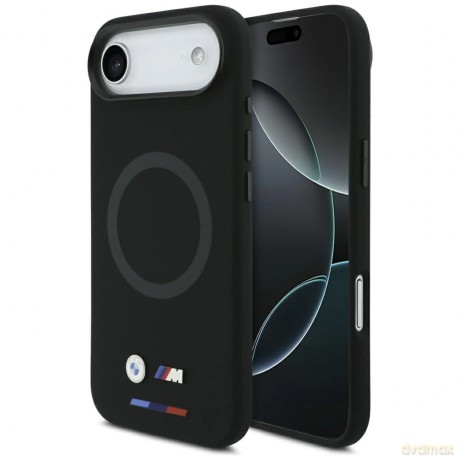 Etui BMW M Silicon Logo MagSafe na iPhone Air - czarne
