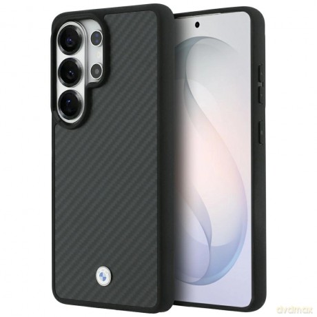 Etui BMW Sign Magnetic Carbon Fiber MagSafe na Samsung Galaxy S26 Ultra - czarne