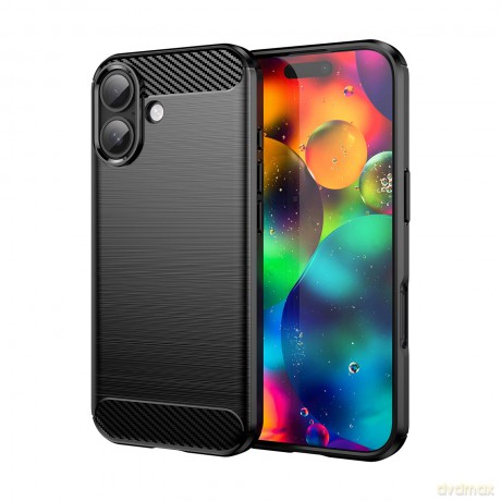 Etui Carbon Case na iPhone 17 - czarne