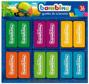 Gumka do ścierania (36 sztuk)
