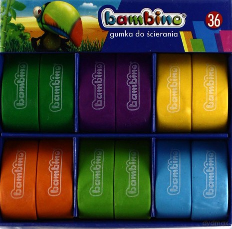 Gumka do ścierania (36 sztuk)