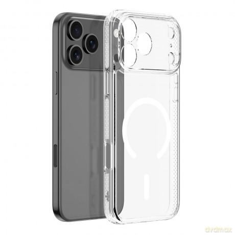 Etui Dux Ducis Clin Mag na iPhone 17 Pro kompatybilne z MagSafe - przezroczyste