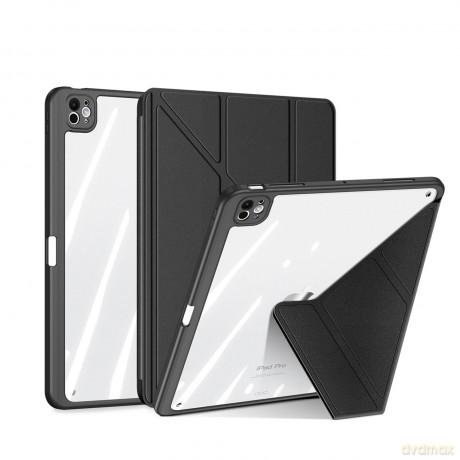 Etui Dux Ducis Magi na iPad Pro 13" (2024/2025) z podstawką - czarne