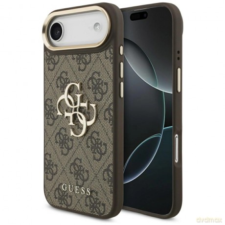 Etui Guess 4G Big 4G Classic Logo na iPhone Air - brązowo-złote