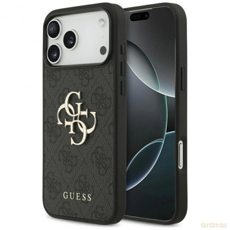 Etui Guess 4G Big Logo do iPhone 17 Pro Max - czarne