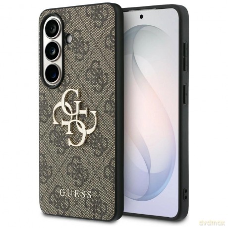 Etui Guess 4G Big Metal Logo do Samsung Galaxy S26 - brązowe
