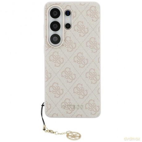 Etui Guess 4G Classic Logo Charm MagSafe na Samsung Galaxy S26 Ultra - różowe
