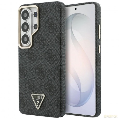 Etui Guess 4G Triangle Logo MagSafe na Samsung Galaxy S26 Ultra - czarne