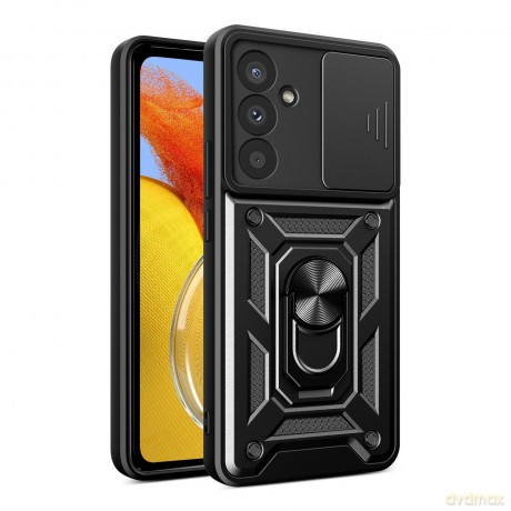 Etui Hybrid Armor Camshield na Samsung Galaxy A57 - czarne