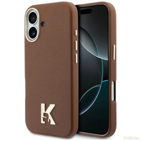 Etui Karl Lagerfeld Karl Head Logo MagSafe do iPhone 17 - brązowe