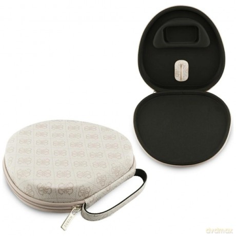 Etui na słuchawki Guess Carry Box - różowe