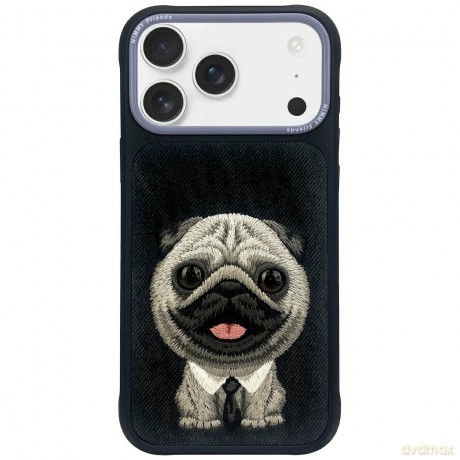 Etui Nimmy Big Eyed Pet 2.0 Dog na iPhone 17 - czarne