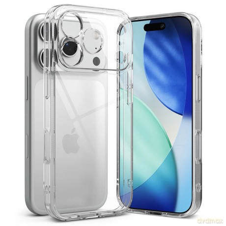 Etui Ringke Fusion na iPhone 17 Pro - przezroczyste