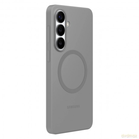 Etui Samsung Silicone Magnet Case na Samsung Galaxy S26 kompatybilne z MagSafe - szare