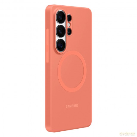 Etui Samsung Silicone Magnet Case na Samsung Galaxy S26 Ultra kompatybilne z MagSafe - czerwone