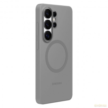 Etui Samsung Silicone Magnet Case na Samsung Galaxy S26 Ultra kompatybilne z MagSafe - szare