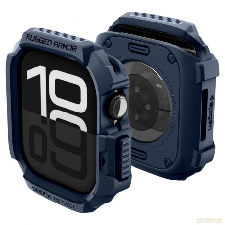 Etui Spigen Rugged Armor na Apple Watch 42 mm - granatowe