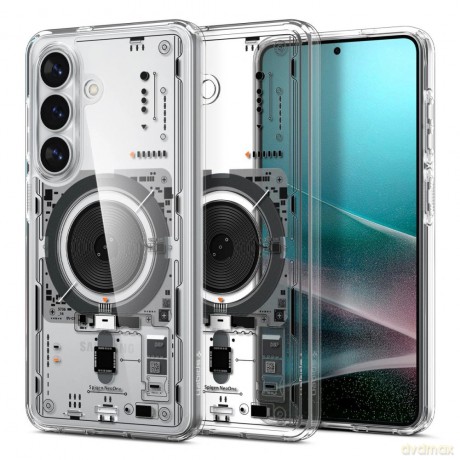 Etui Spigen Ultra Hybrid Mag MagSafe na Samsung Galaxy S26+ Neo One - przezroczyste
