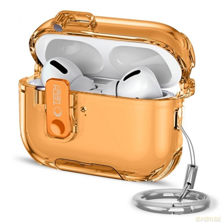Etui Tech-Protect Bounce Pro na AirPods Pro 3 - pomarańczowe