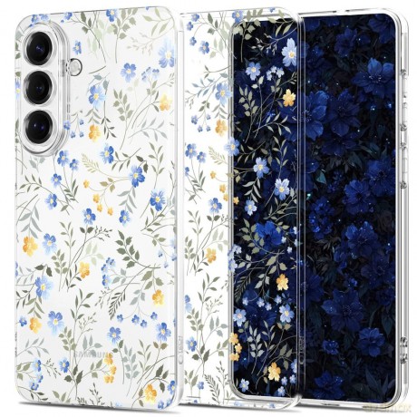 Etui Tech-Protect FlexAir na Samsung Galaxy S26 - kolorowe kwiaty