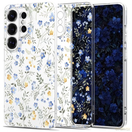 Etui Tech-Protect FlexAir na Samsung Galaxy S26 Ultra - kolorowe kwiaty
