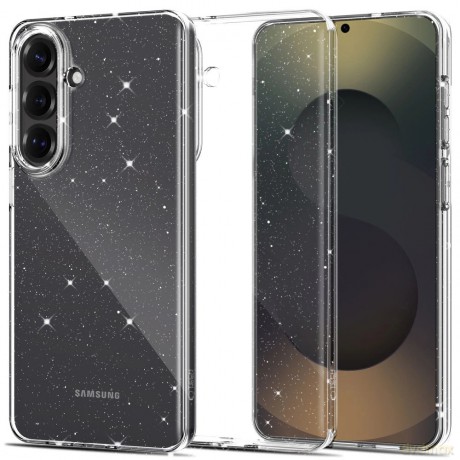 Etui Tech-Protect FlexAir na Samsung Galaxy S26+ - przezroczysto-brokatowe
