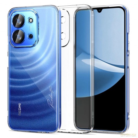 Etui Tech-Protect FlexAir na Xiaomi Redmi 15C 5G - Poco C85 5G - przezroczyste