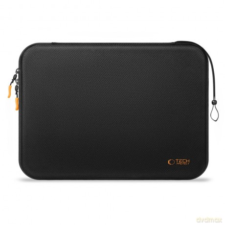 Etui Tech-Protect Hardpouch na laptopa 15-16 - czarno-pomarańczowe
