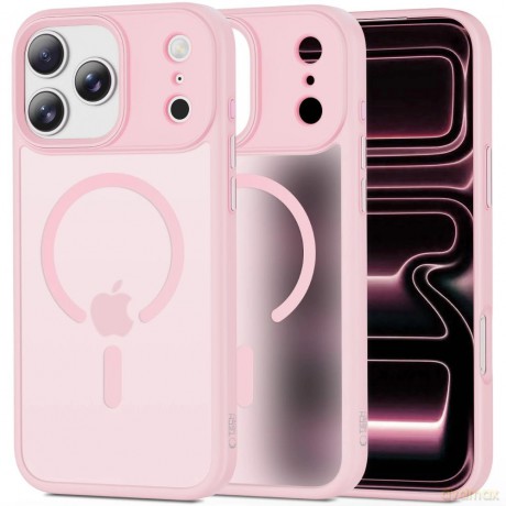 Etui Tech-Protect MagMat MagSafe na iPhone 17 Pro - różowe