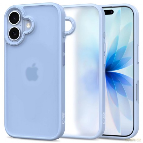 Etui Tech-Protect MagMat na iPhone 17 - niebieskie