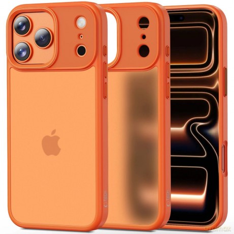 Etui Tech-Protect MagMat na iPhone 17 Pro Max - pomarańczowe