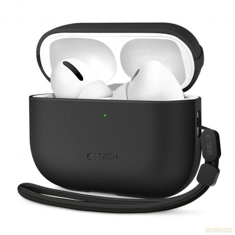 Etui Tech-Protect NaturalFit na AirPods Pro 3 - czarne